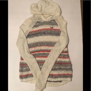 Hollister Knit Hooded Sweater